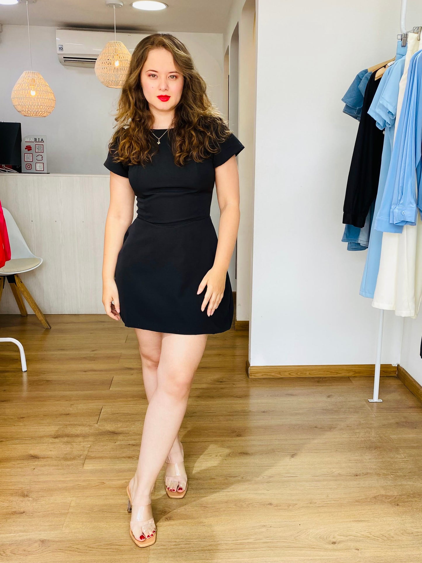 Vestido Maria Antonieta Negro