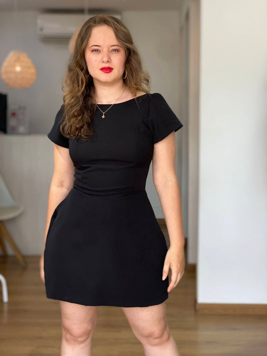 Vestido Maria Antonieta Negro