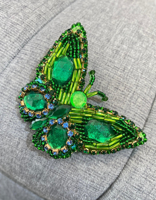 Broche De Mariposa