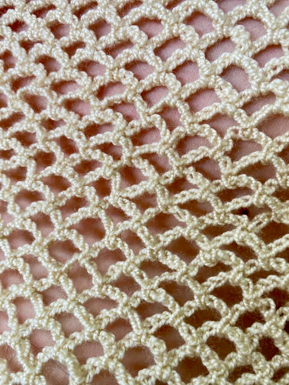 Top tejido beige