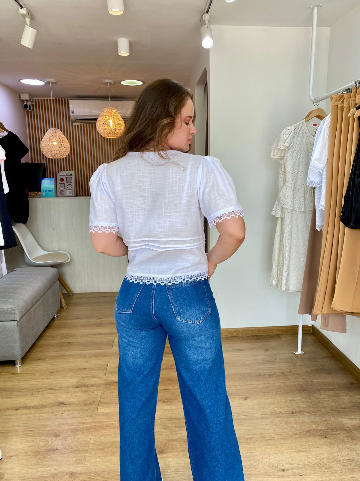 Blusa romantica