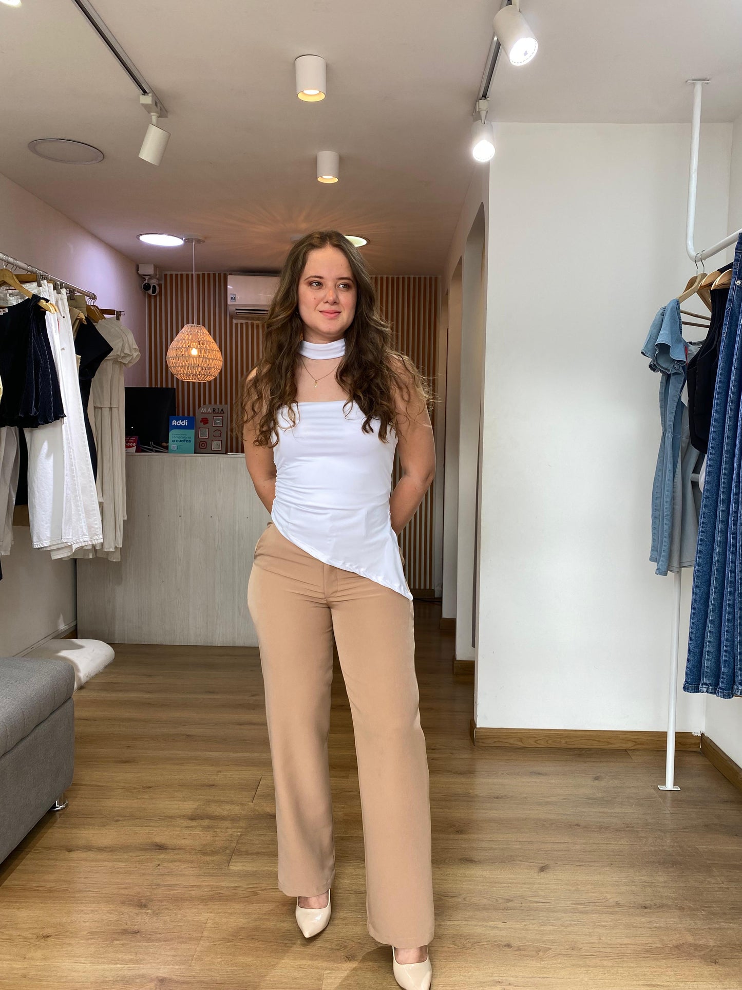 Pantalon viena cafe