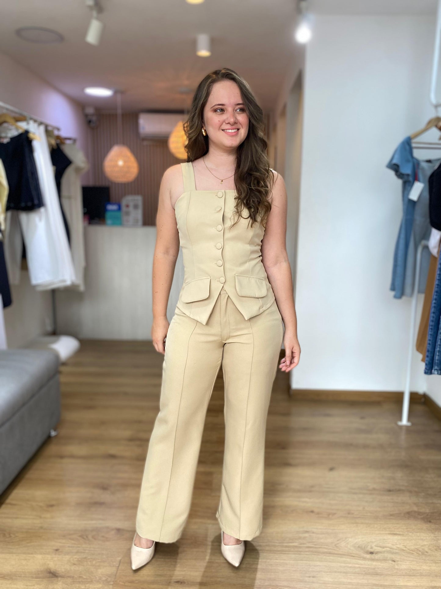 Pantalon Vena Beige