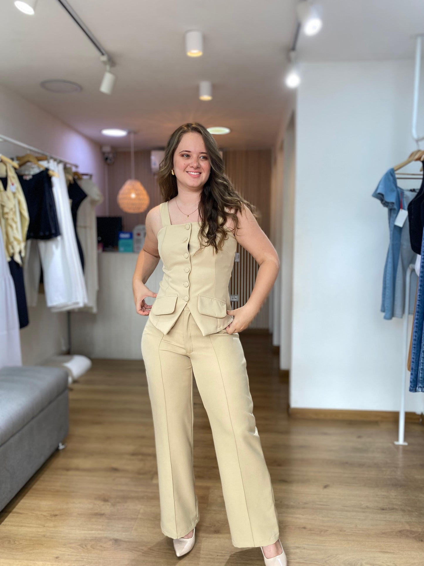 Pantalon Vena Beige