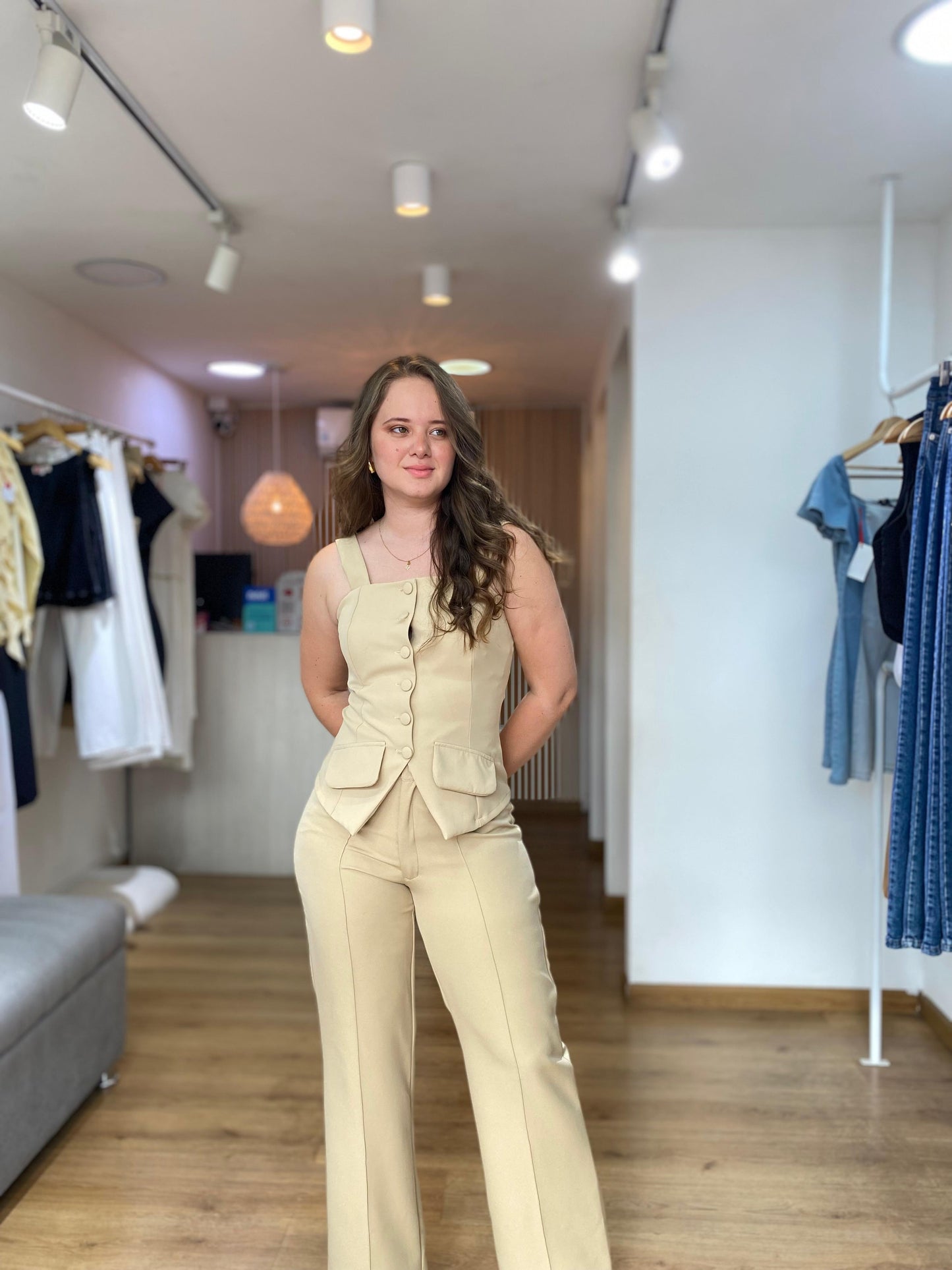 Pantalon Vena Beige