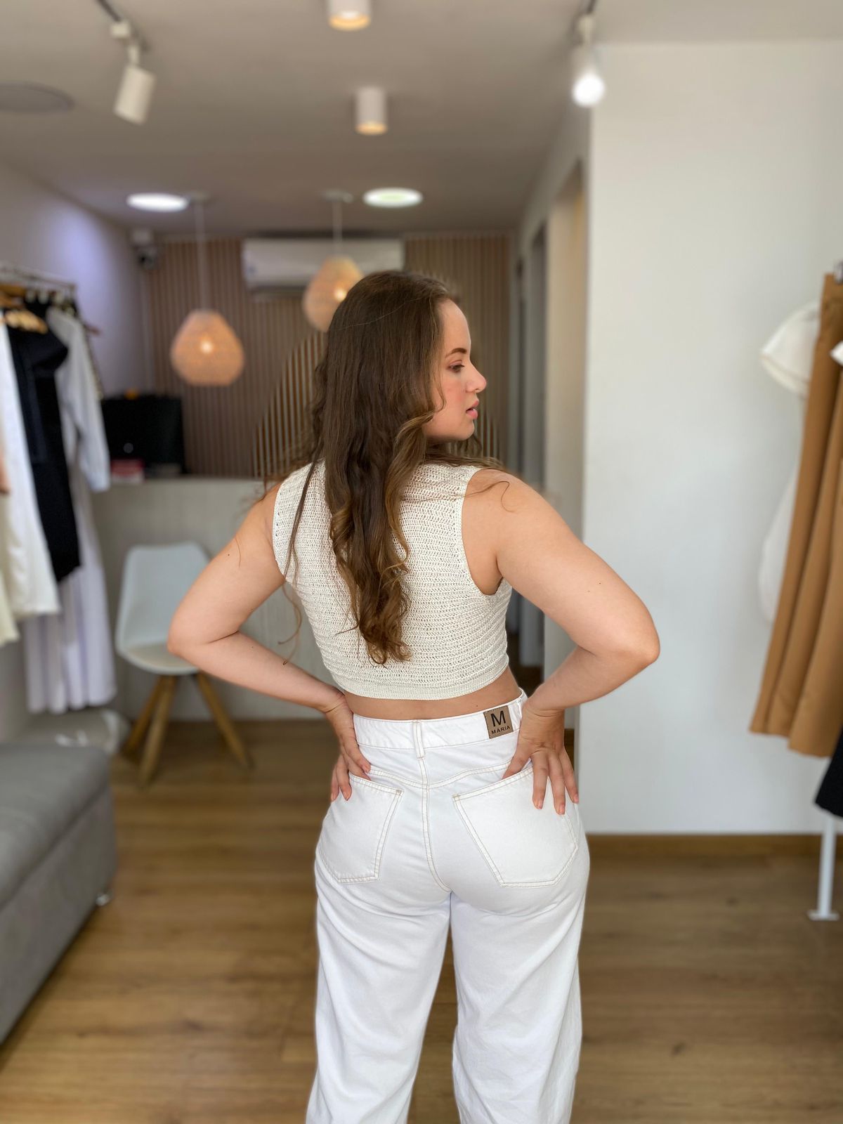 Top Tejido Blanco