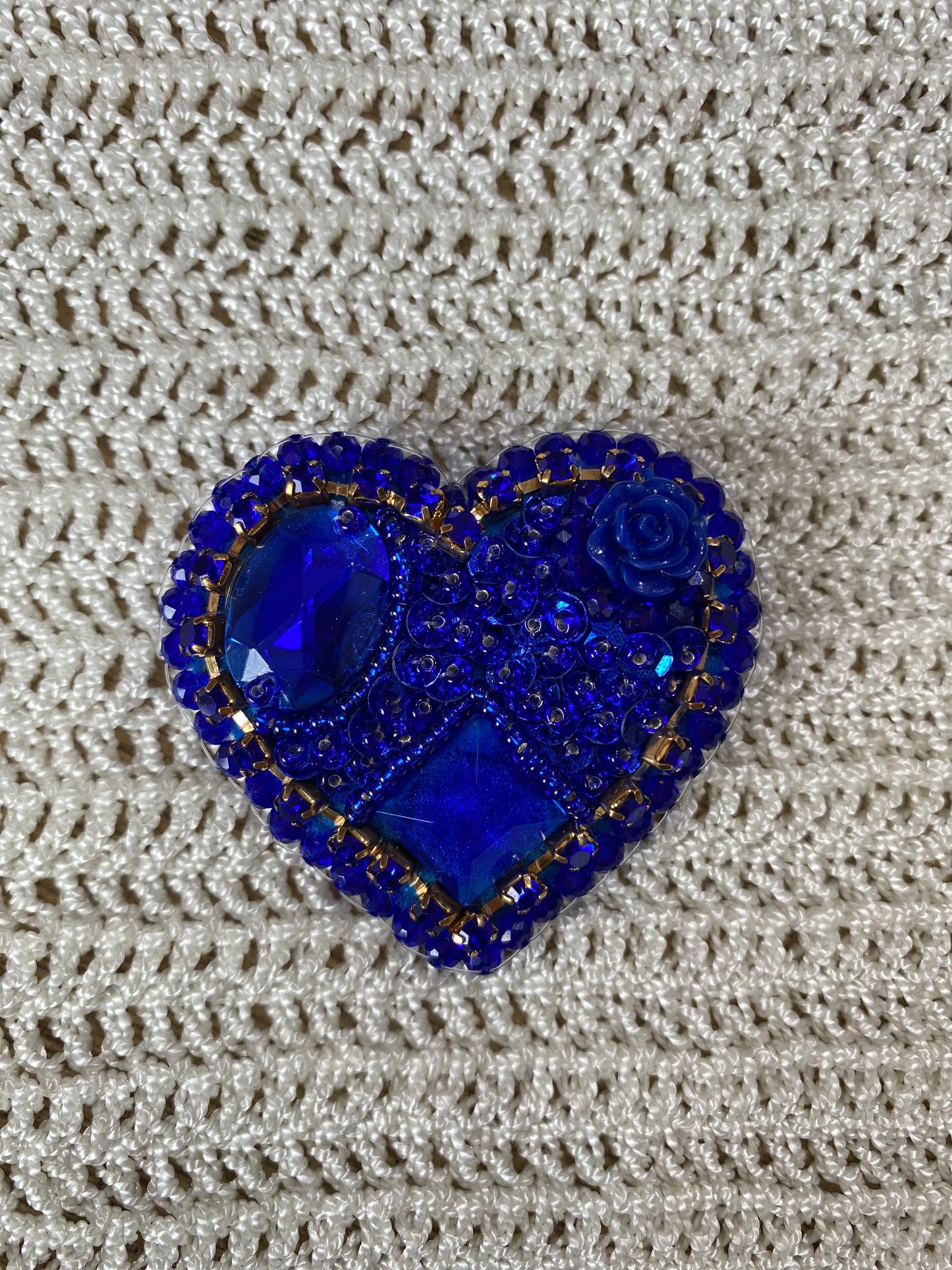Broche De Corazones