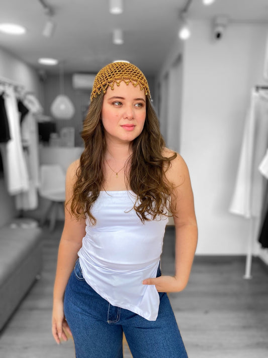 Gorro Tejido Marrón