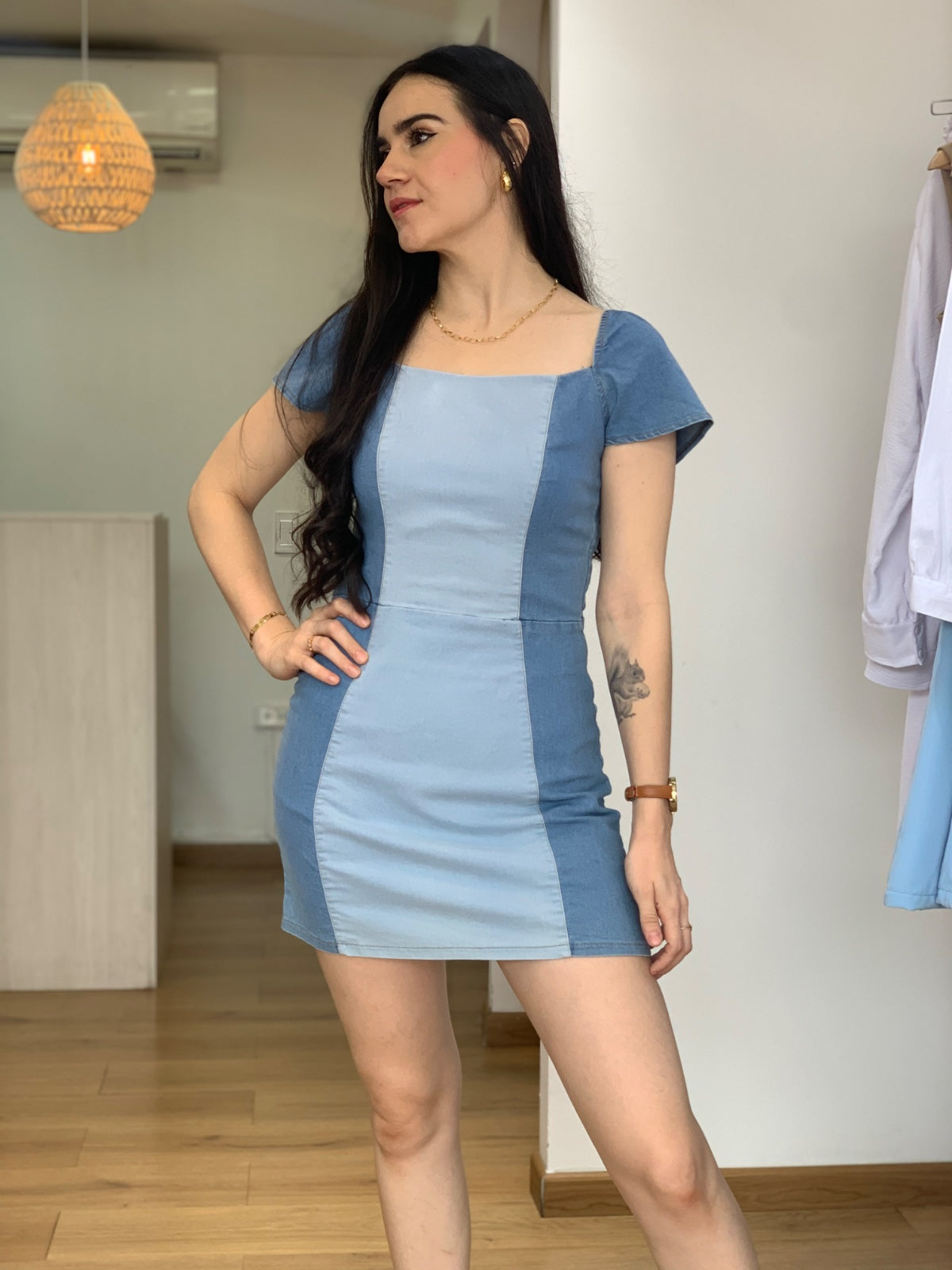 Vestido Bicolor