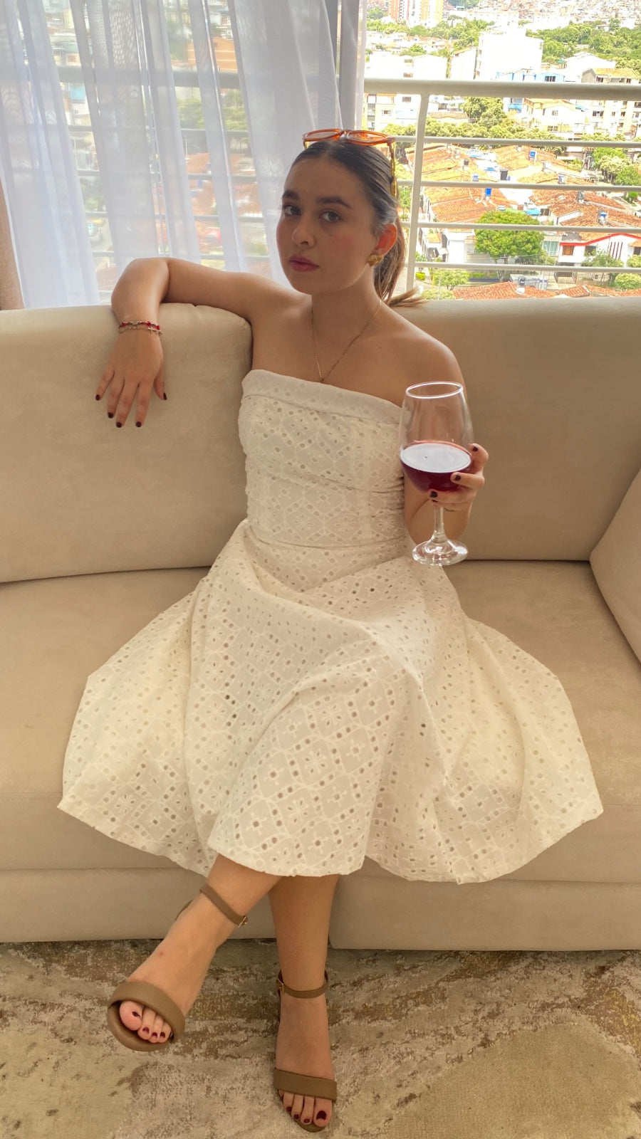 Vestido De Ojalillo