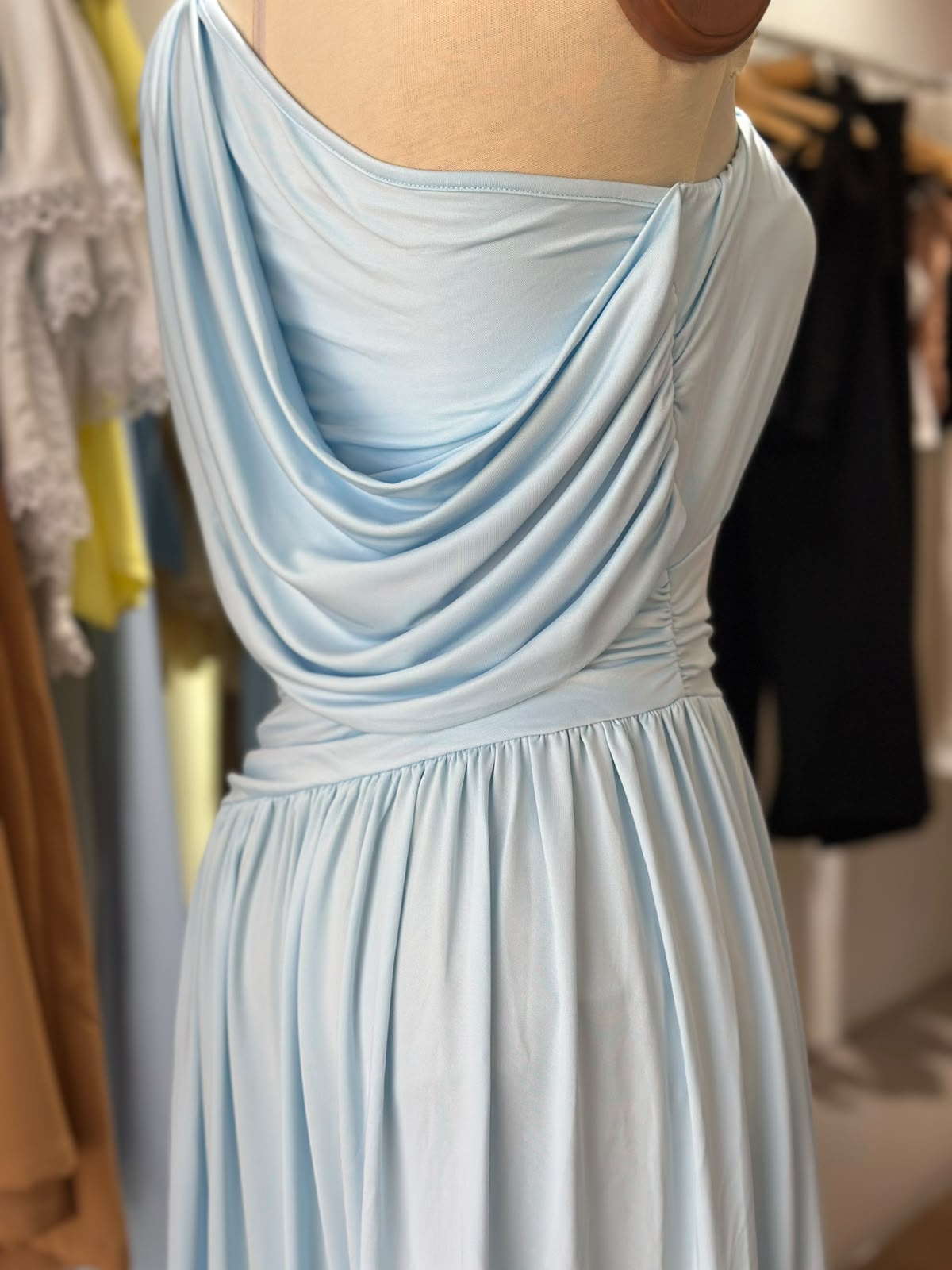 Vestido Atenea Celeste
