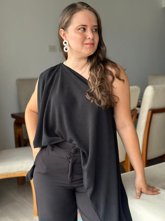 Blusa Milagros Negra